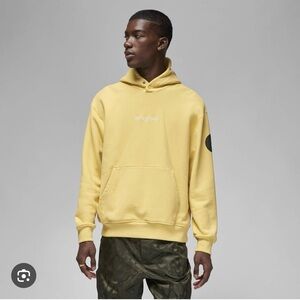 Jordan x PSG Paris Saint-Germain Mens Wordmark Fleece Pullover Hoodie XXL 2XL